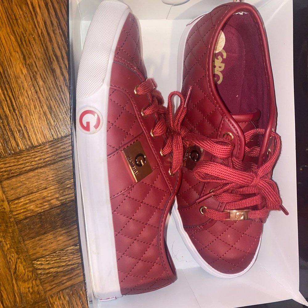 G by Guess red althetic shoes